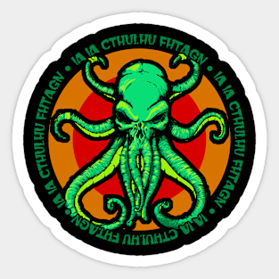 Cthulhu Skull 2024 Sticker